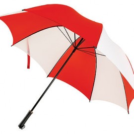 Cheap umbrella red wht 0001